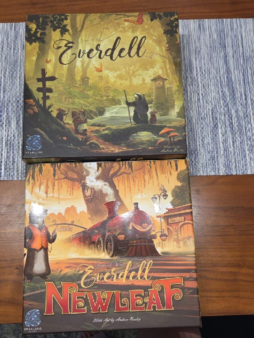 Everdell 3rd Edition Board Game With Newleaf Expansion